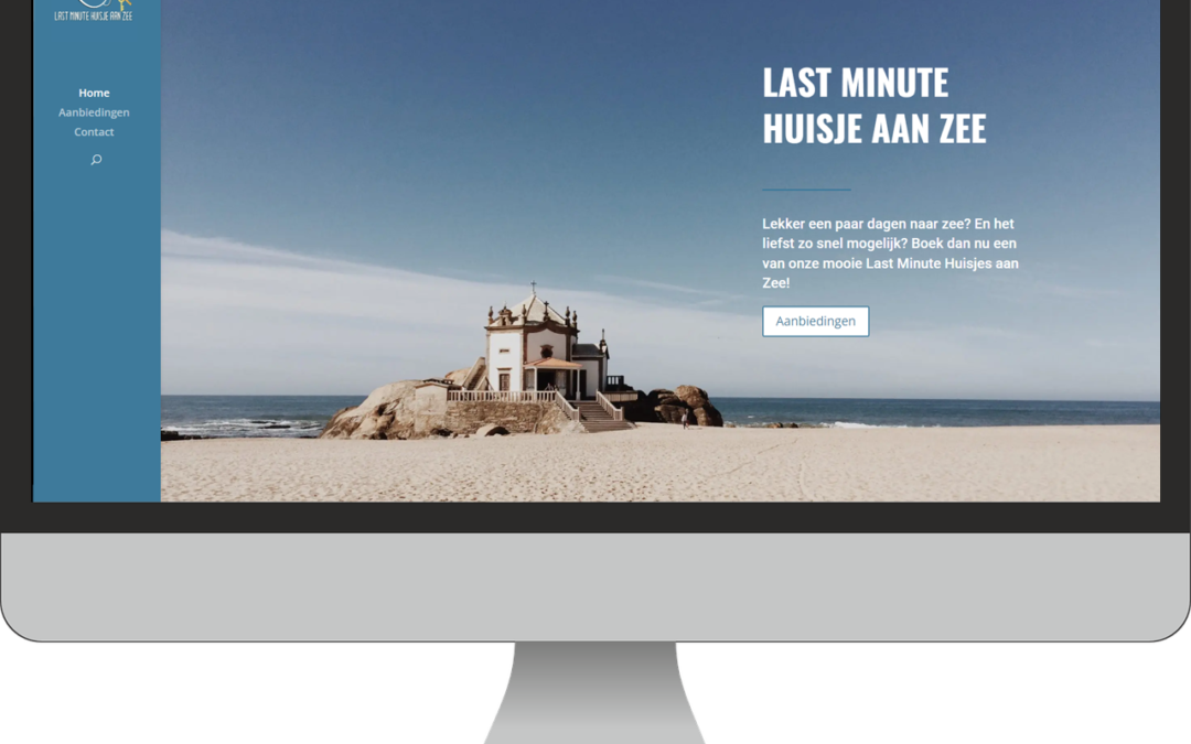 Lastminute Huisje aan Zee